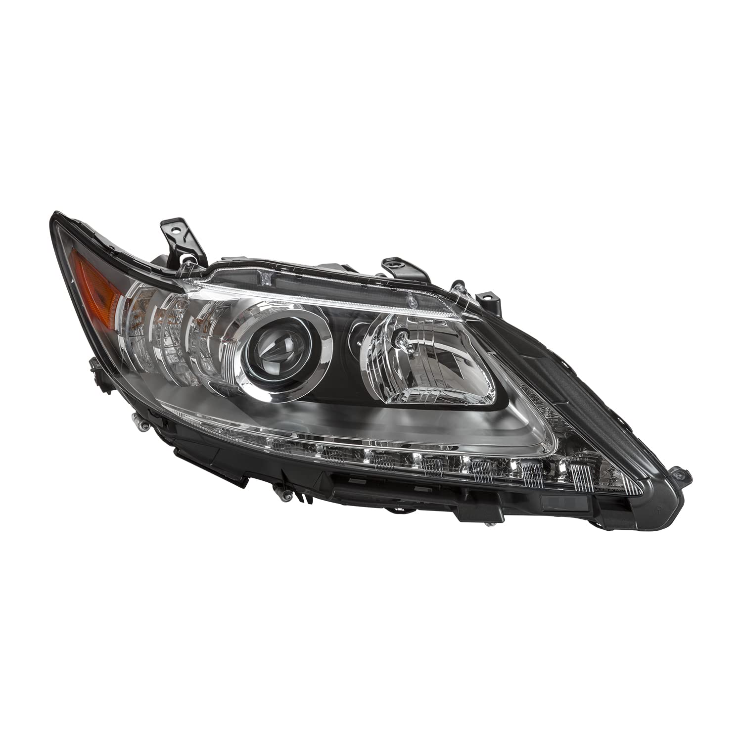 Right TYC Headlight Assembly Compatible with 2013-2015 Lexus ES350