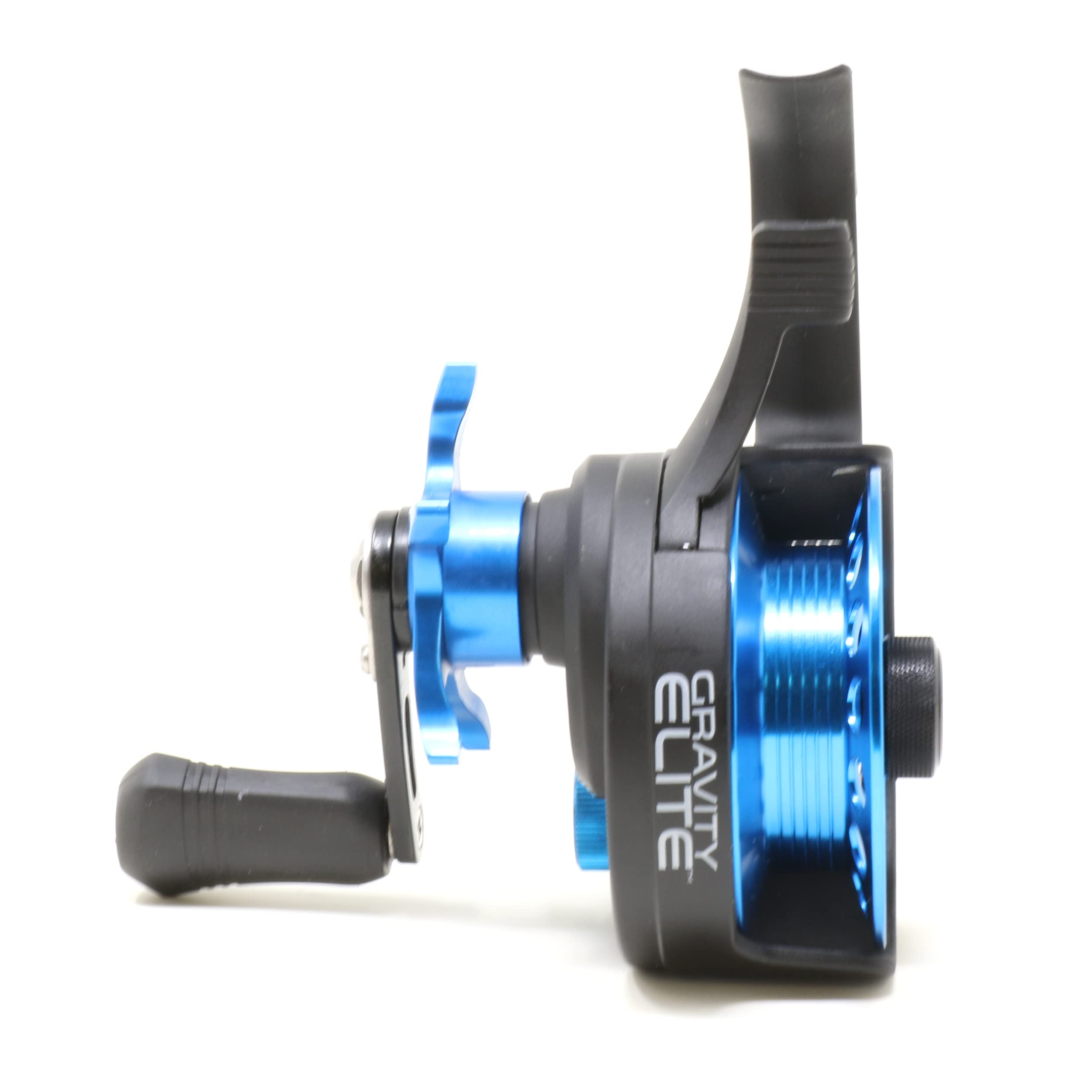 Gravity Elite CLAM 15503 Ice Fishing Reel – Ultra-Light Graphite/CNC, 3.6:1 Gear Ratio, 3+1 Bearings, Right-Hand Retrieve
