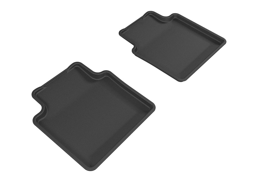 3D MAXpider Custom Fit Second Row All-Weather Floor Mat for Select Buick LaCrosse Models - Kagu Rubber (Black)