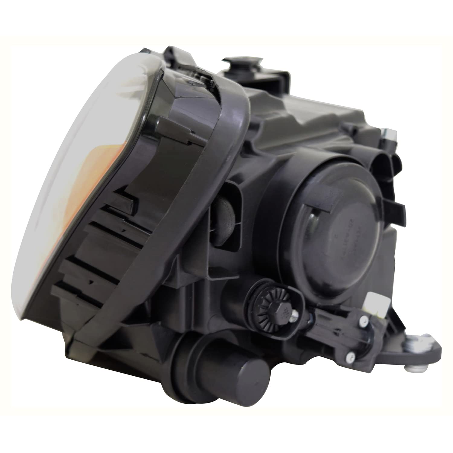 Left TYC Headlight Assembly Compatible with 2012-2015 Volkswagen Passat
