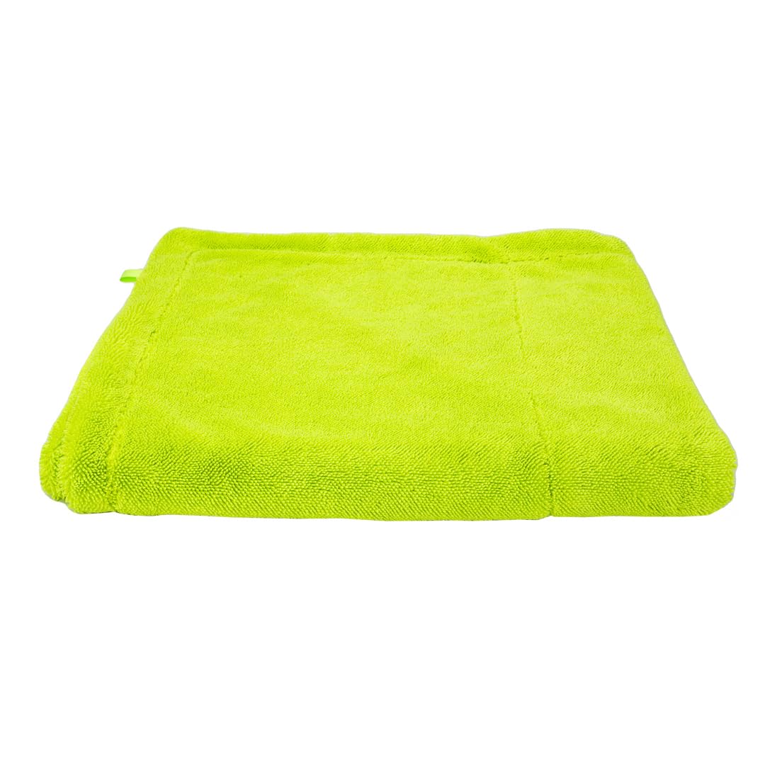 Maxshine Car Universal Drying Towel 30” x 30” | 1600GSM Plush Double-Sided Microfiber | Super Absorbent Rinse-Free Drying Towel for Car Wash & Detailing | Scratch-Free, Lint-Free Auto Care Cloth