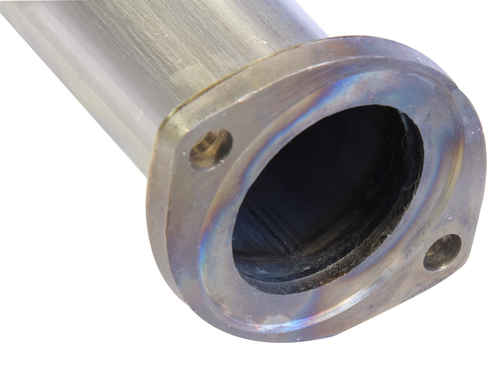 aFe (49-46004) 409 Stainless Steel 2.5" Cat-Back Exhaust System with 304 Stainless Steel Polished Tip for Toyota Tacoma L4 2.4L/2.7L