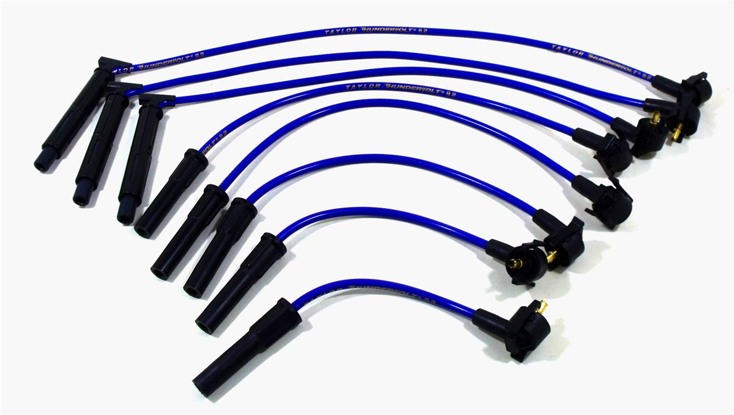 Thundervolt 8.2 Taylor Cable custom 4 cyl blue