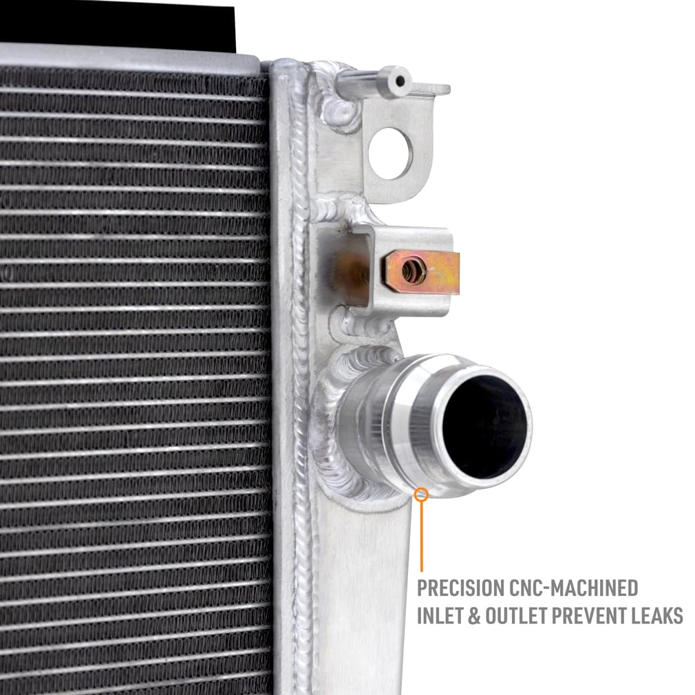 Mishimoto Aluminum Performance Radiator, Compatible with Ford Bronco, 2021+