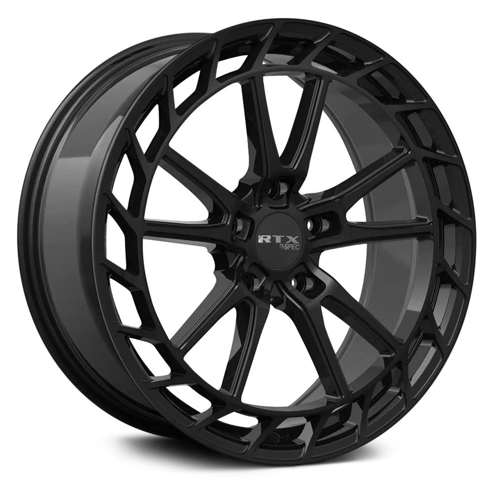 RTX Custom RS05 Wheel - 20x8.5, 40 Offset, 5x114.3 Bolt Pattern, 67.1mm Hub - Gloss Black Rim