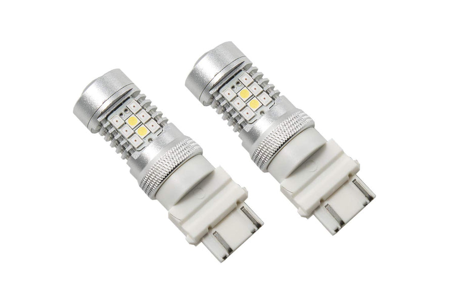 HP24 3157 LED Bulb Dual-Color Red White Pair Diode Dynamics