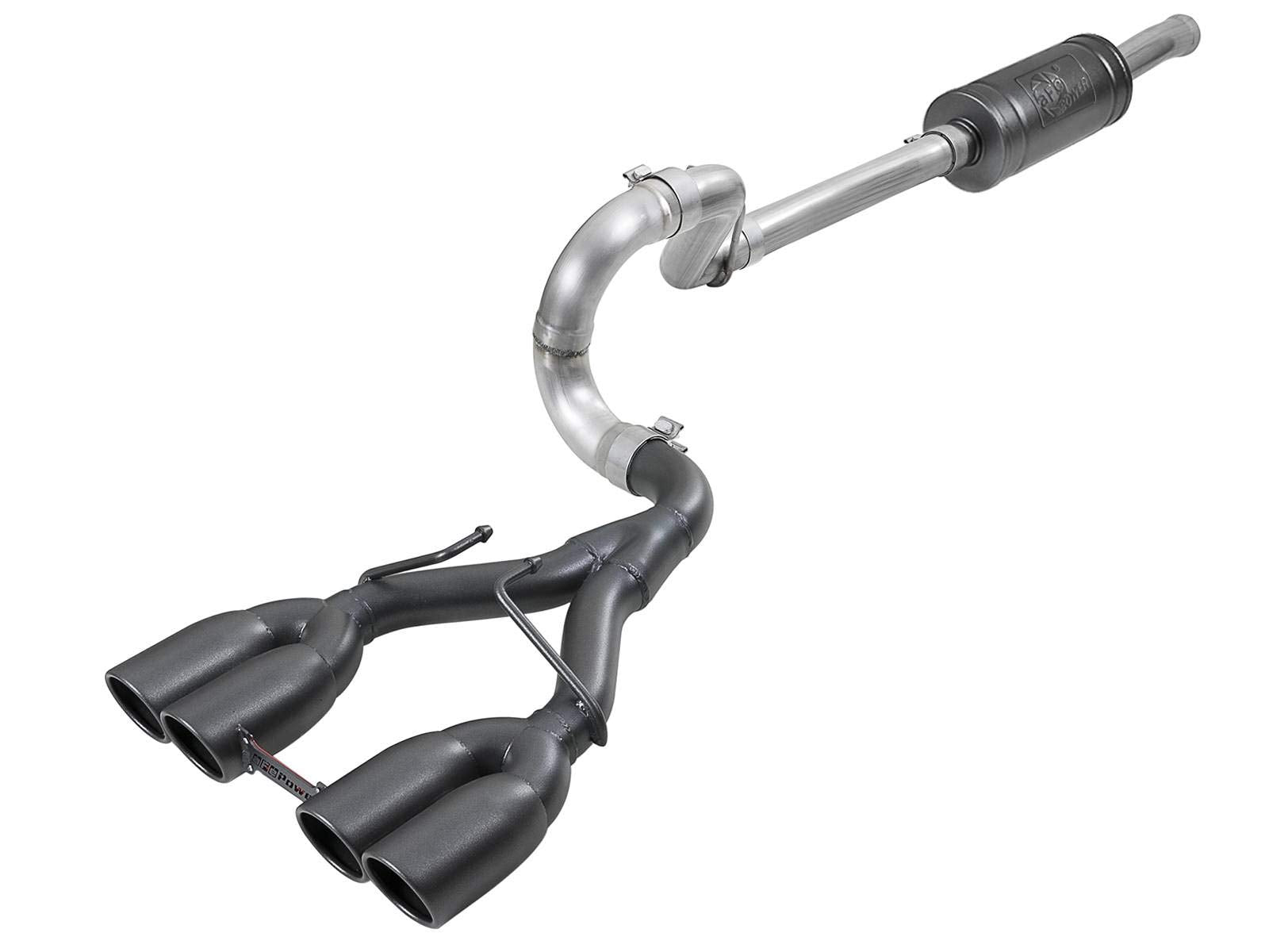 Rebel Series aFe Power 49-38073-B Performance Cat-Back Exhaust System