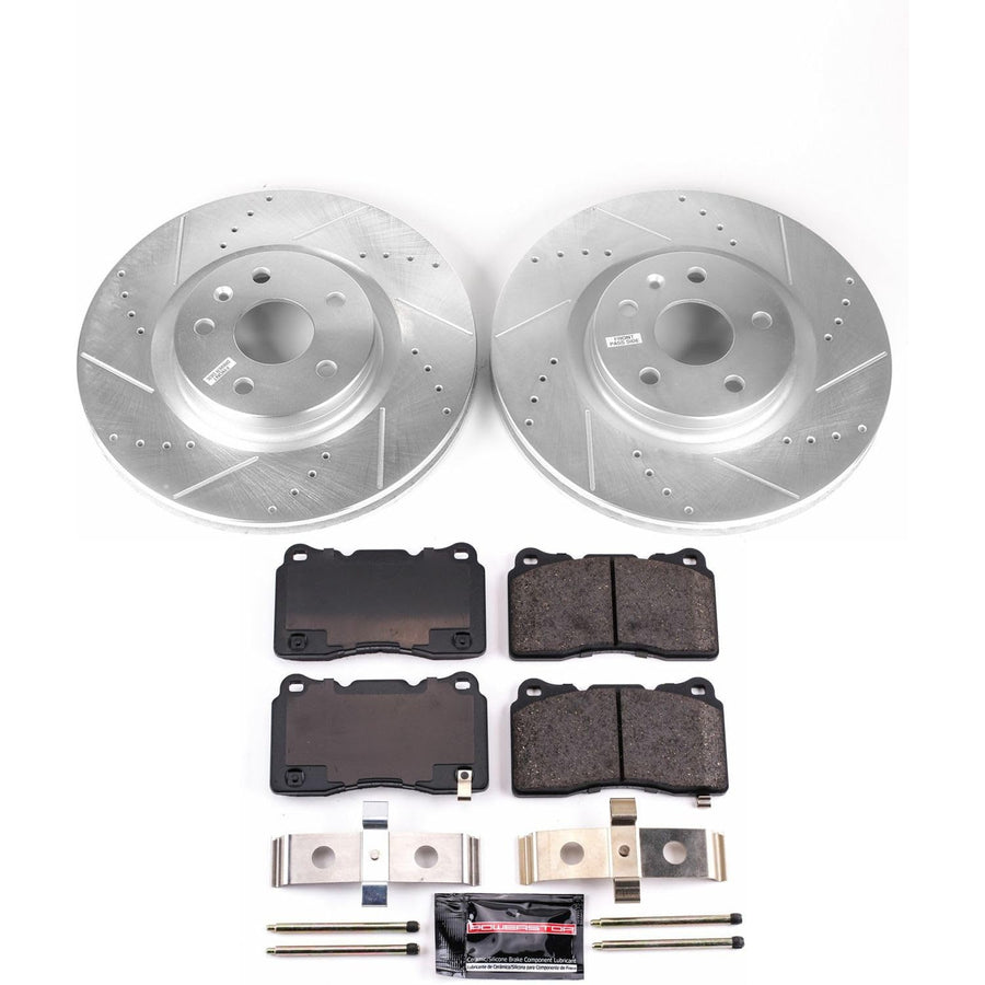 Power Stop K6391 Z23 Evolution Sport Brake Upgrade Kit For Buick Regal 2014-2017 [Model Specific]