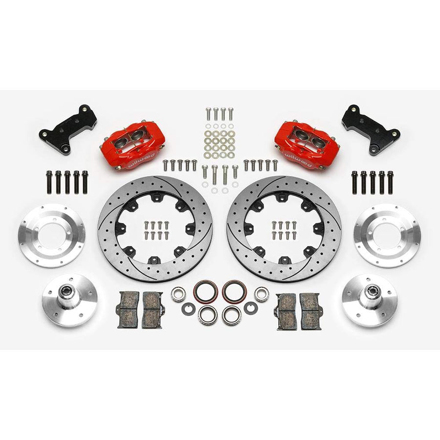 12.19" FDLI Front Kit, Drilled, Red