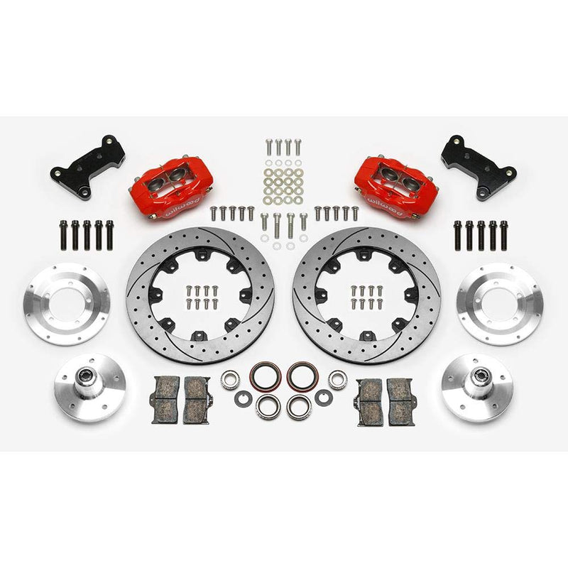 12.19" FDLI Front Kit, Drilled, Red