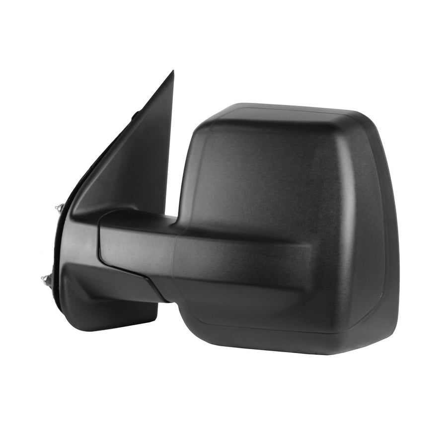 Fit System Driver Side Mirror 68116N for Nissan NV 1500, 2500, 3500, Textured Black, Dual Lens Foldaway, w/o Tow pkg, Manual