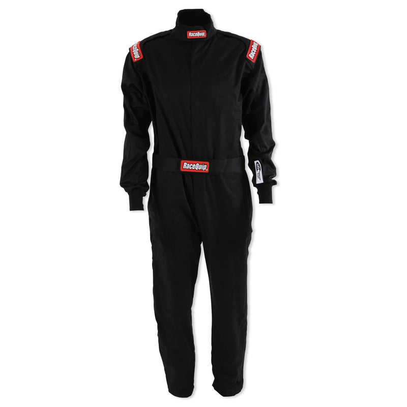 Chevron-1 RaceQuip® Driving Suit - SFI 3.2A/1 - Black - Medium