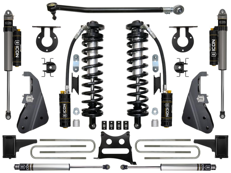 4-5.5" Lift, ICON Stage 4 Suspension System, Compatible with 2017-2022 Ford F250/F350, K63154