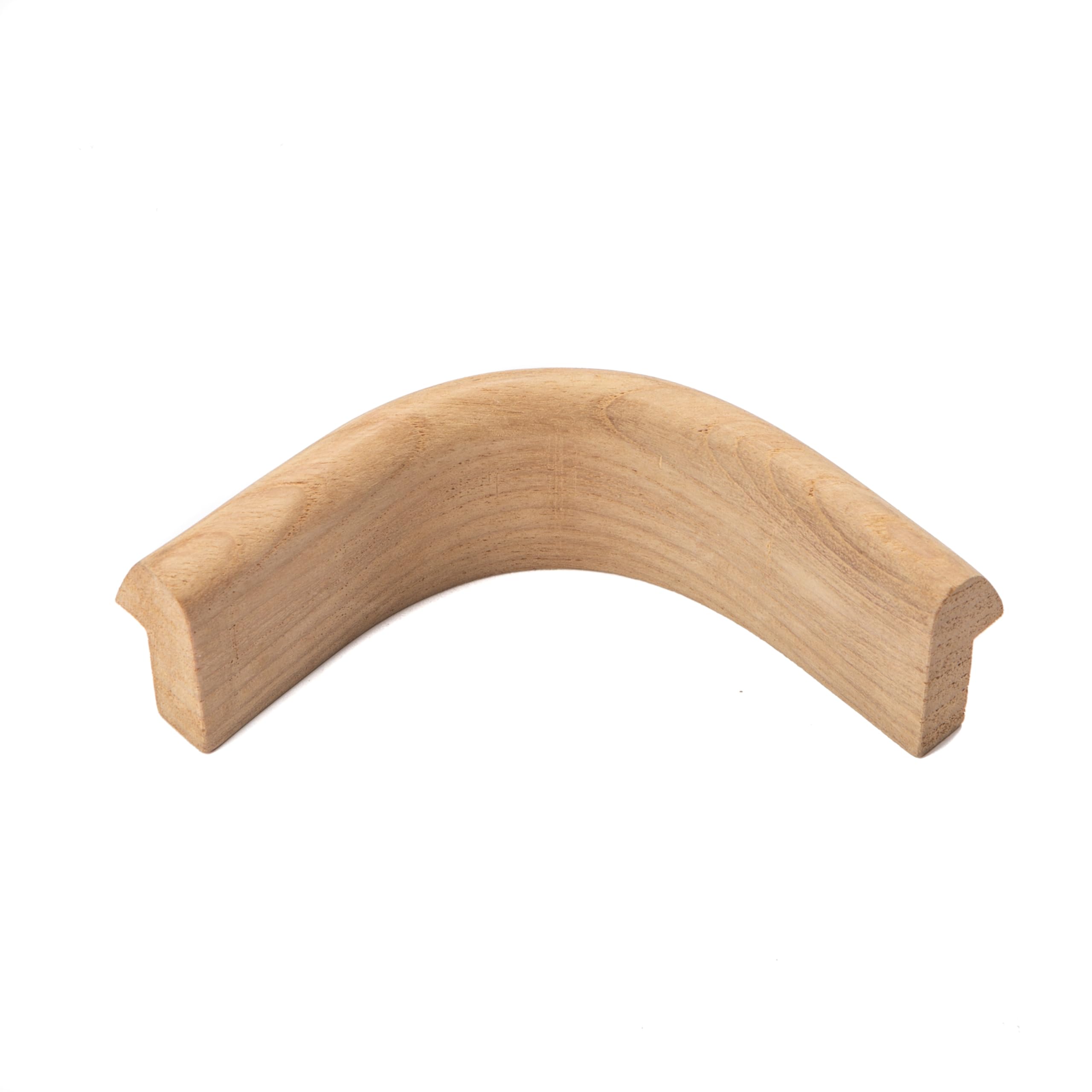 Teak Whitecap 60832 1-5/8"H x 1-3/16"W Inside Corner Rail Molding with 3/4" Gap
