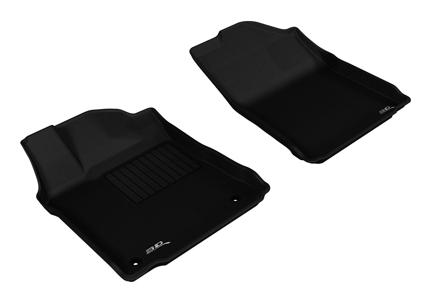 3D MAXpider Kagu Custom Fit Floor Mat (Black) Compatible with Toyota Avalon 2013-2018 - R1