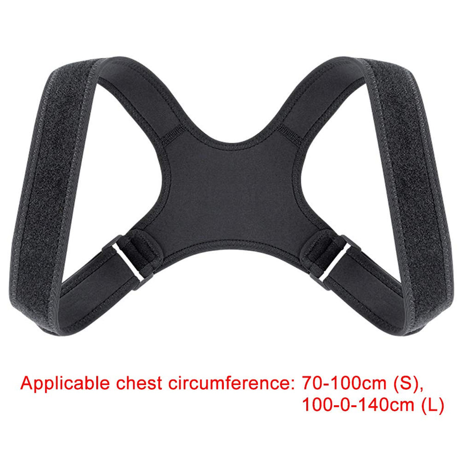 Posture Corrector Spinal Support for Men and Women, Adjustable Upper Back Brace for Clavicle Support