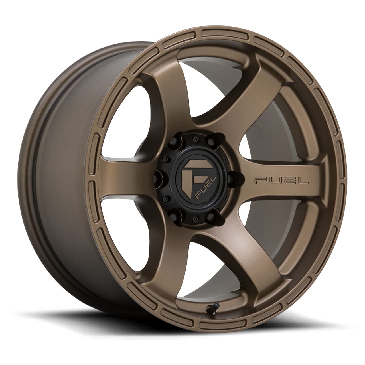 D768 Fuel Rush 18x9 6x135 +1mm Bronze Wheel Rim 18" Inch D76818908950