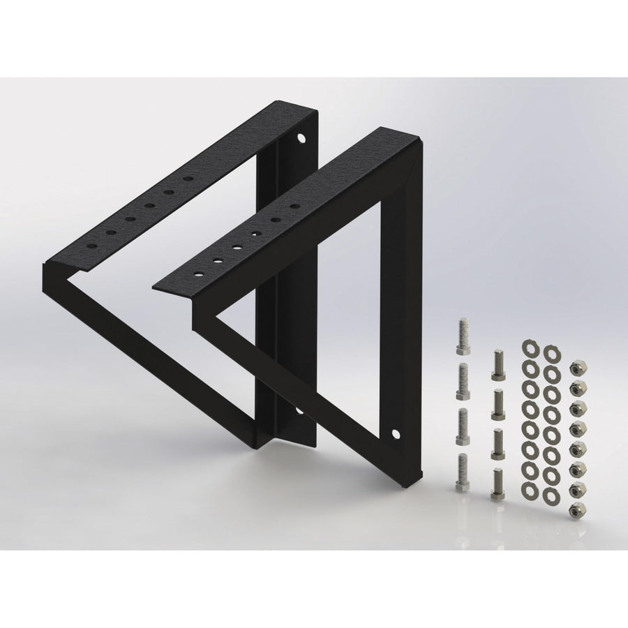Underbody Tool Box Bracket Kit Northern Tool - Steel, Black, Universal Fit, Model Number 29221128