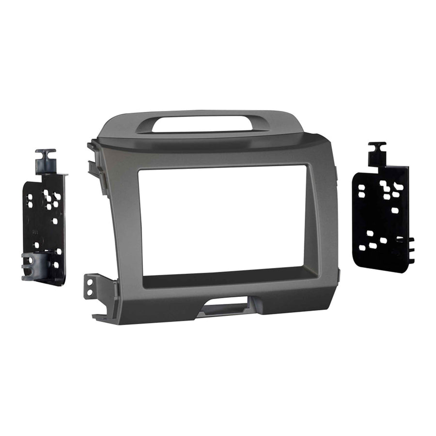 Metra Double DIN 95-7344G Dash Installation Kit for 2011 Kia Sportage Vehicles (Gray)