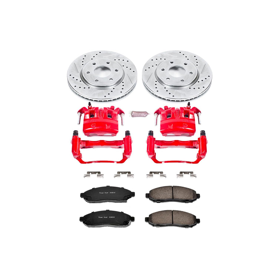 Z23 Evolution Sport Brake Kit Power Stop (KC5190) with Calipers, Rear For Silverado 1500, Silverado 2500, Suburban 2500, GMC Sierra 1500, GMC Sierra 2500, GMC Yukon XL 2500 [Model Specific]