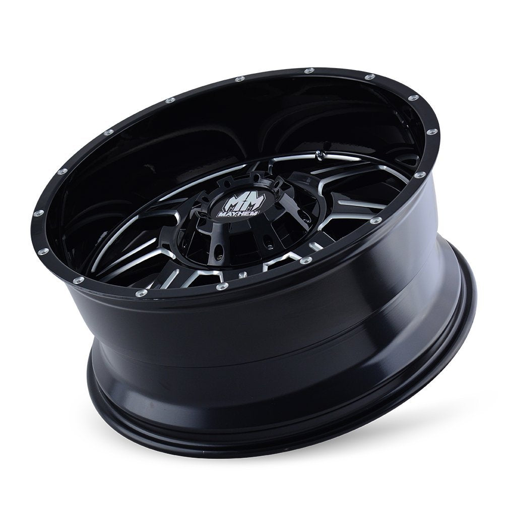 Monstir Mayhem Wheel with Milled Finish (20x9"/6x107.95mm, 0mm offset)