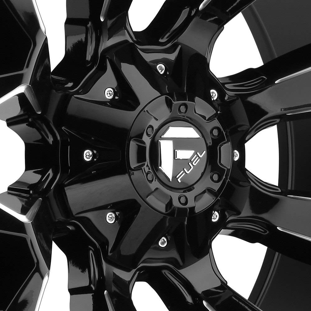 Black FUEL D57620901757 Wheel with Painted (20 x 9. inches /8 x 170 mm, 20 mm Offset)