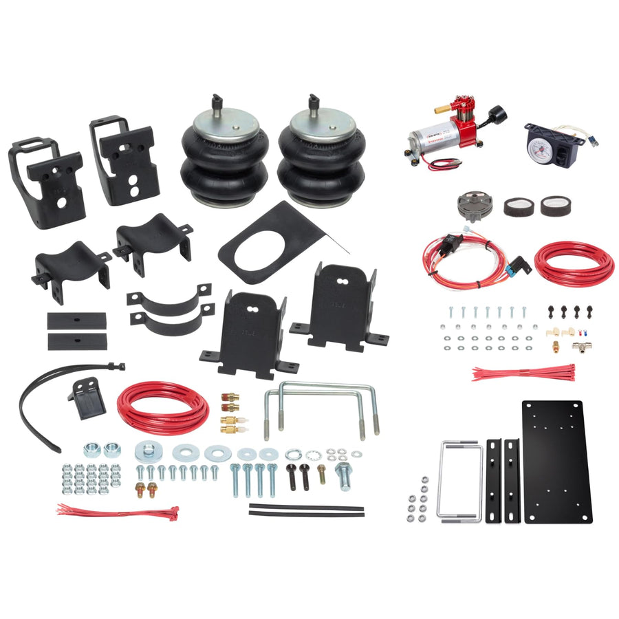 Firestone 2865 Airide All-In-One Analog Rear Air Spring Kit fits 2011-2016 F250 F350 & 2011-2013 F450 | Up to 5,000 lbs Load Capacity | 5-100 PSI | Easy Installation