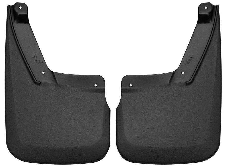 Front Mud Guards - Husky Liners | 2015-2020 Chevrolet Suburban/Chevrolet Tahoe/GMC Yukon/GMC Yukon XL, Front Set - Black, 2 Pc | 58201