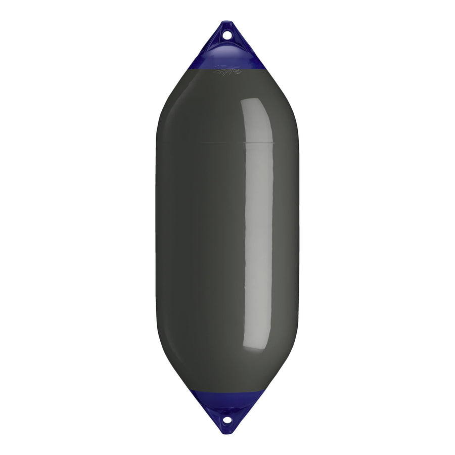 F-10 Standard Polyform Boat Fender - Graphite Blue Ropehold