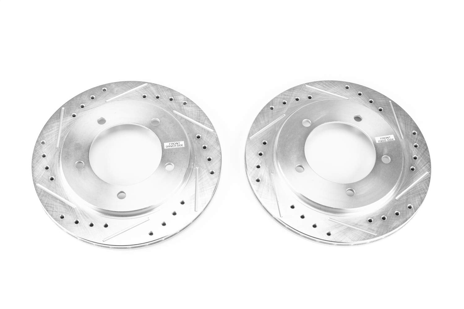 Power Stop JBR955XPR Front Brake Rotor Pair Drilled and Slotted For Chevrolet Tracker 2000-2004 | Suzuki Vitara 1999-2004/Chevrolet Tracker 2000-2004 | Suzuki Vitara 1999-2004 [Vehicle Specific]