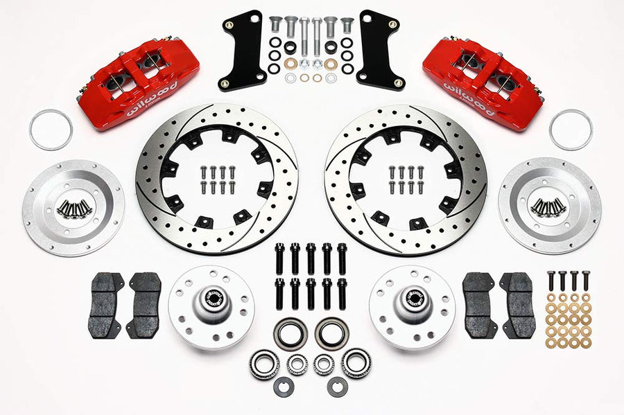 Brake Kit Wilwood 140-10510-DR, Red