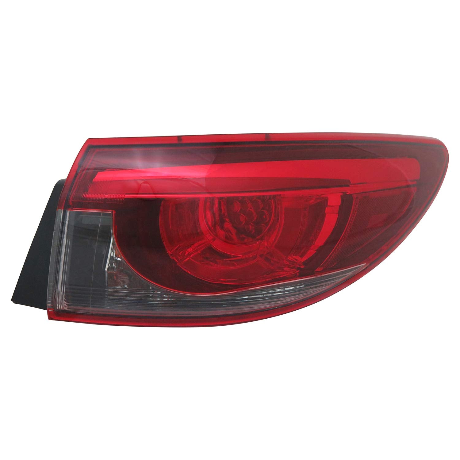 Right TYC Tail Light Assembly Compatible with 2016-2017 Mazda Mazda6