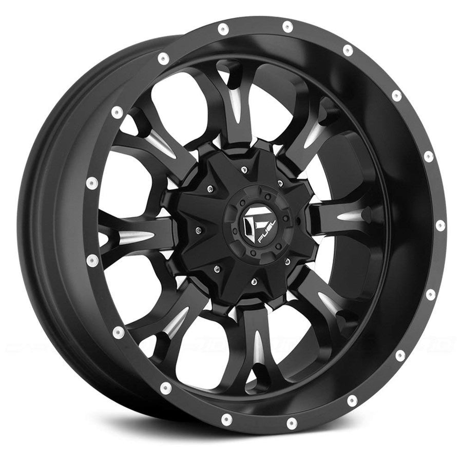 D517 Fuel Krank Black Wheel with Painted and tpms (18 x 9. inches /8 x 170 mm, 1 mm Offset)