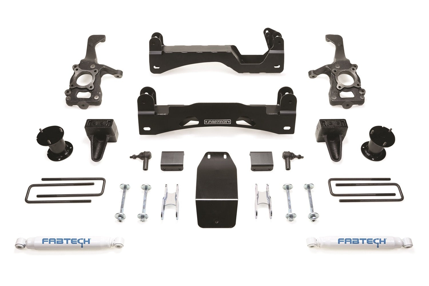 Fabtech K2194 Lift System Basic w/Shocks w/Performance Shocks 6 in. Lift Basic Lift System