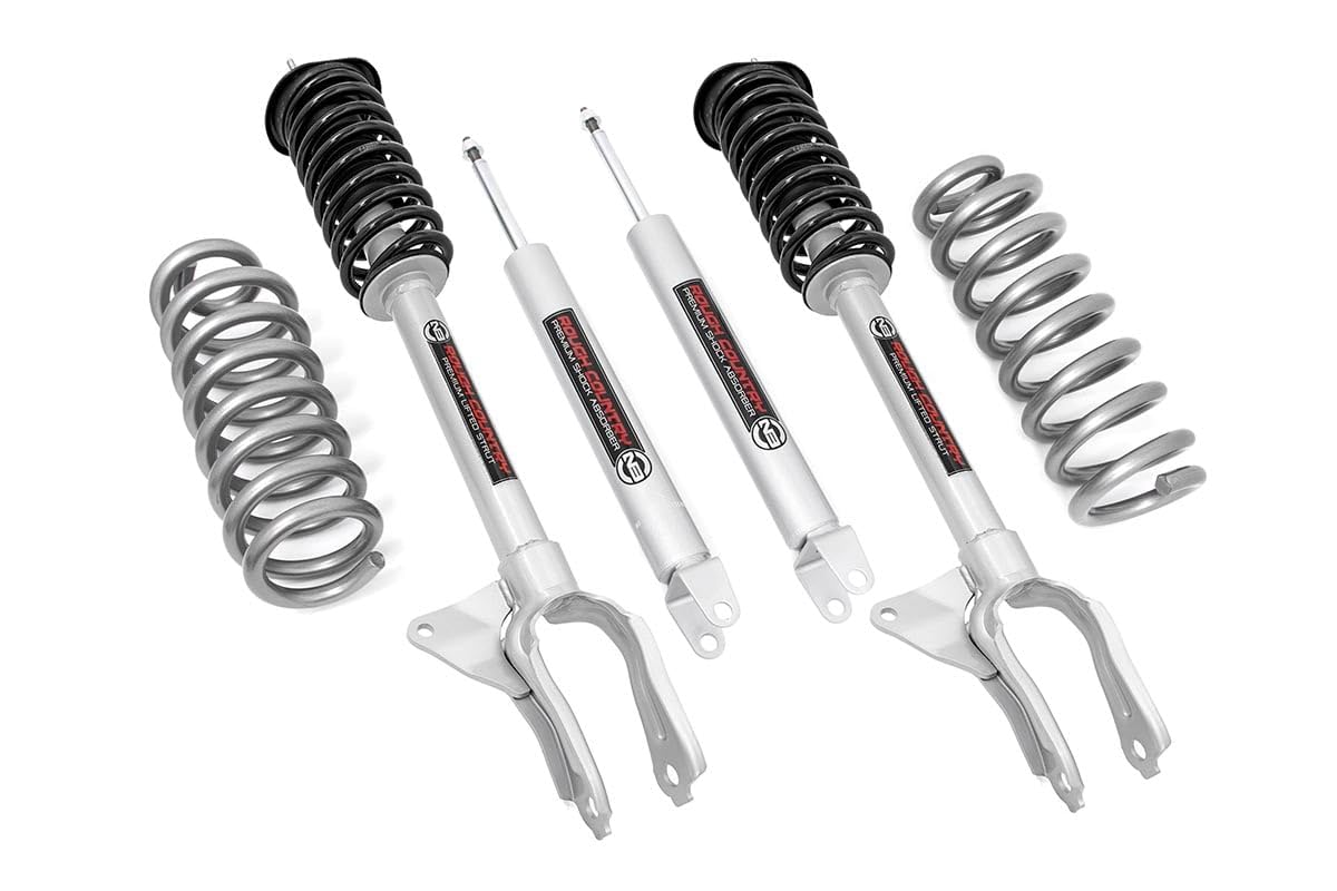 2.5 Lift Kit Rough Country w/N3 Struts for 16-22 Jeep Grand Cherokee WK2-91430