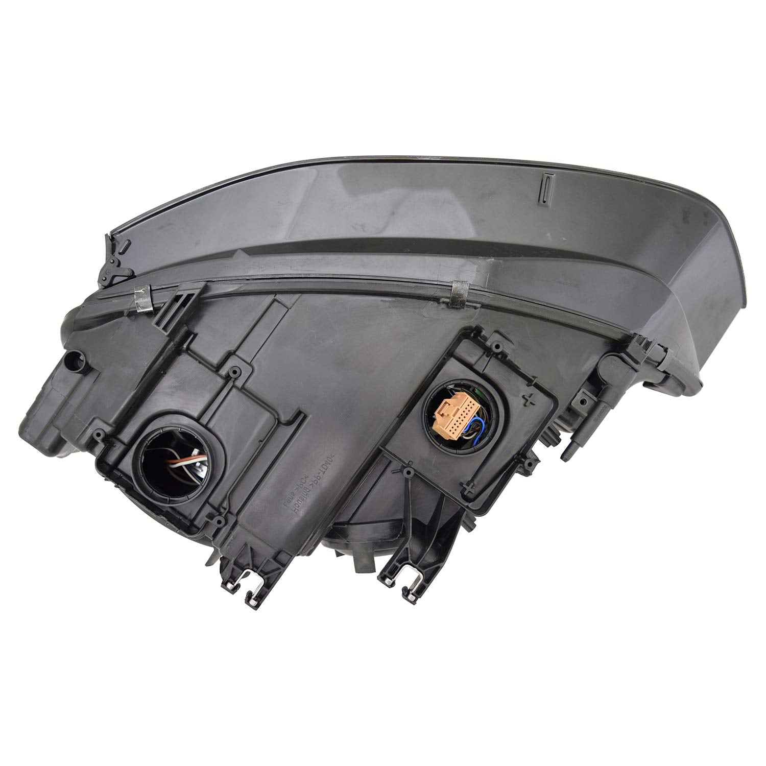Right TYC Headlight Assembly Compatible with 2013-2016 Audi A4