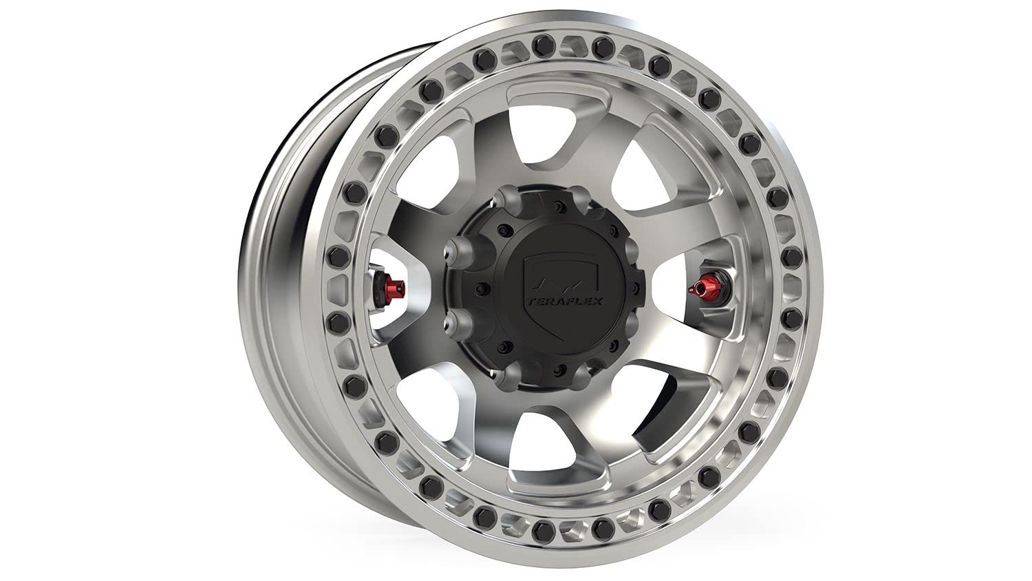 TeraFlex Beadlock Olympus Off-Road Wheel – 8x6.5” – -25mm – Machined