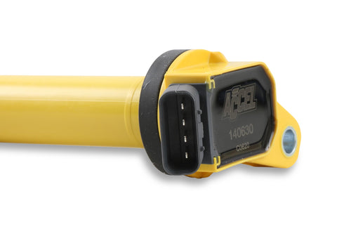 SuperCoil ACCEL 140630 Ignition Coil - Yellow - Individual