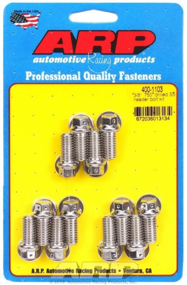 Header Bolt KIT ARP 400-1103 S/S -