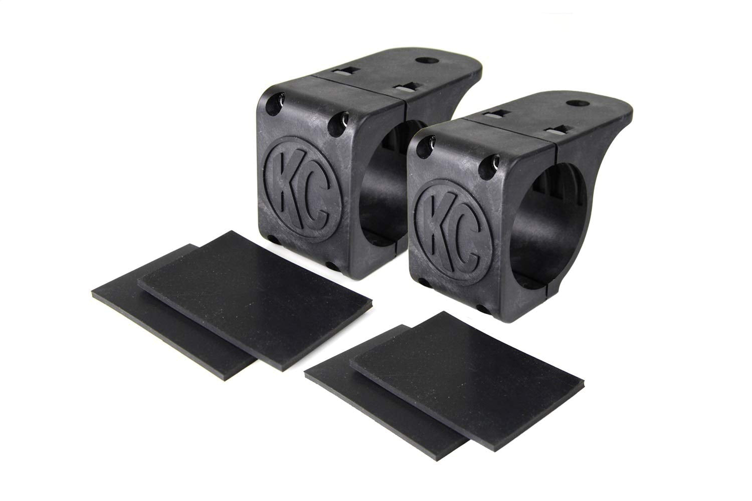 KC HiLiTES Tube Clamp Light Mounting Bracket Set for 2.25" to 2.5" Bar (Pair) 73081
