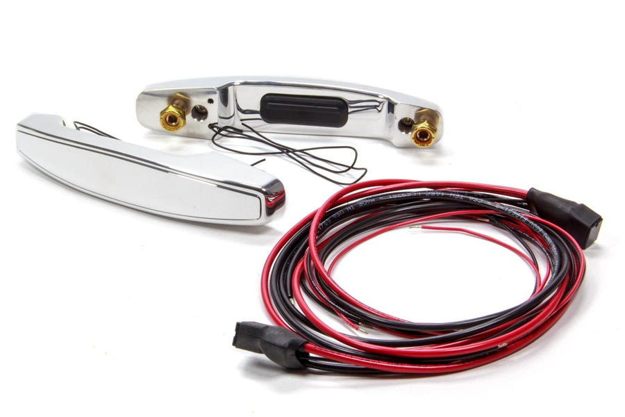 Goolsby Edition Lokar Polished Billet Aluminum Exterior Door Handle (12V, 0 Degree Mount)