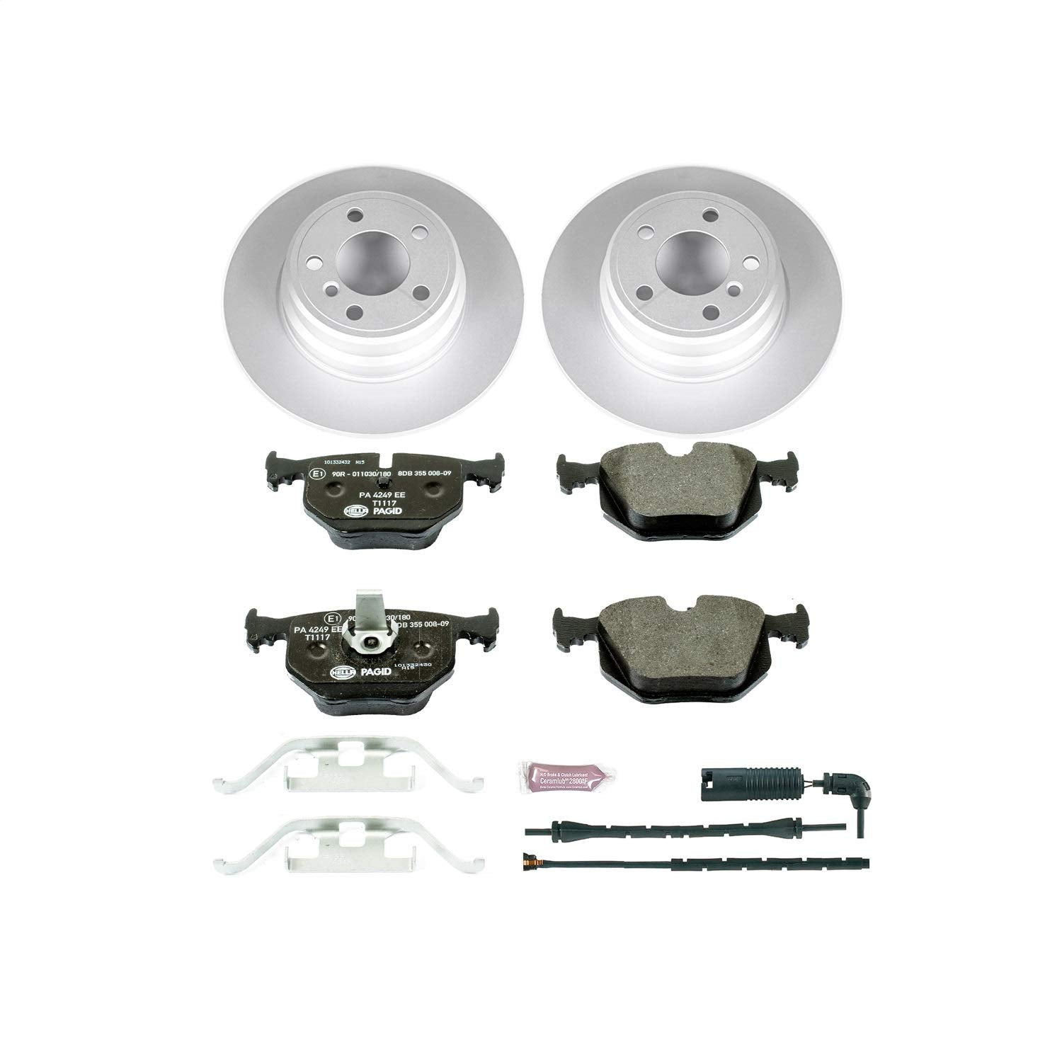 Power Stop Rear ESK5720 Brake Kit Euro-Stop For BMW X5 2000-2006 [Model Specific]