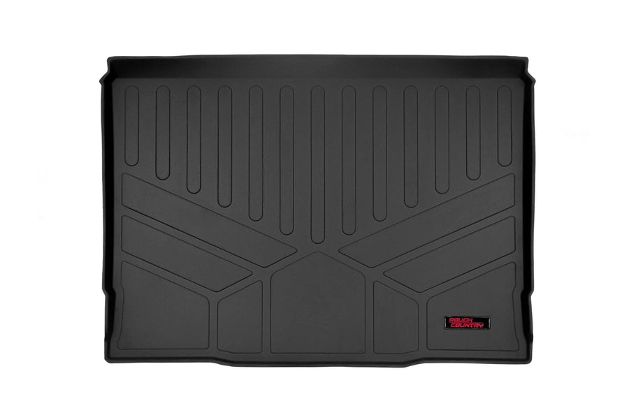 Rear Cargo Mat Rough Country for Ford Bronco (2021-2025) 4-Door - Custom Fit, Heavy-Duty, All-Weather Protection