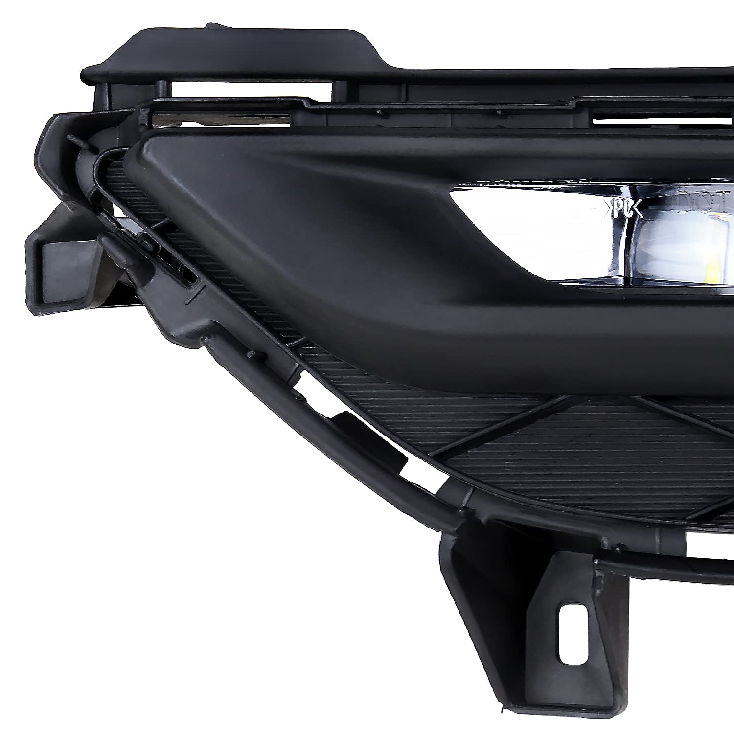 LED Fog Lights SPEC-D TUNING + Built-In LED Bulbs + Switch Compatible with 2016-2017 Honda Accord 2Dr Coupe L+R Pair Assembly