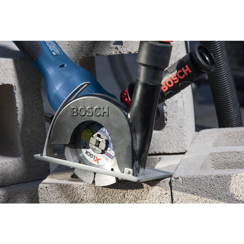 Bosch 18V GWX18V-13CB14 X-LOCK Connected-Ready 5 – 6 In. Angle Grinder Kit with (1) CORE18V® 8 Ah High Power Battery