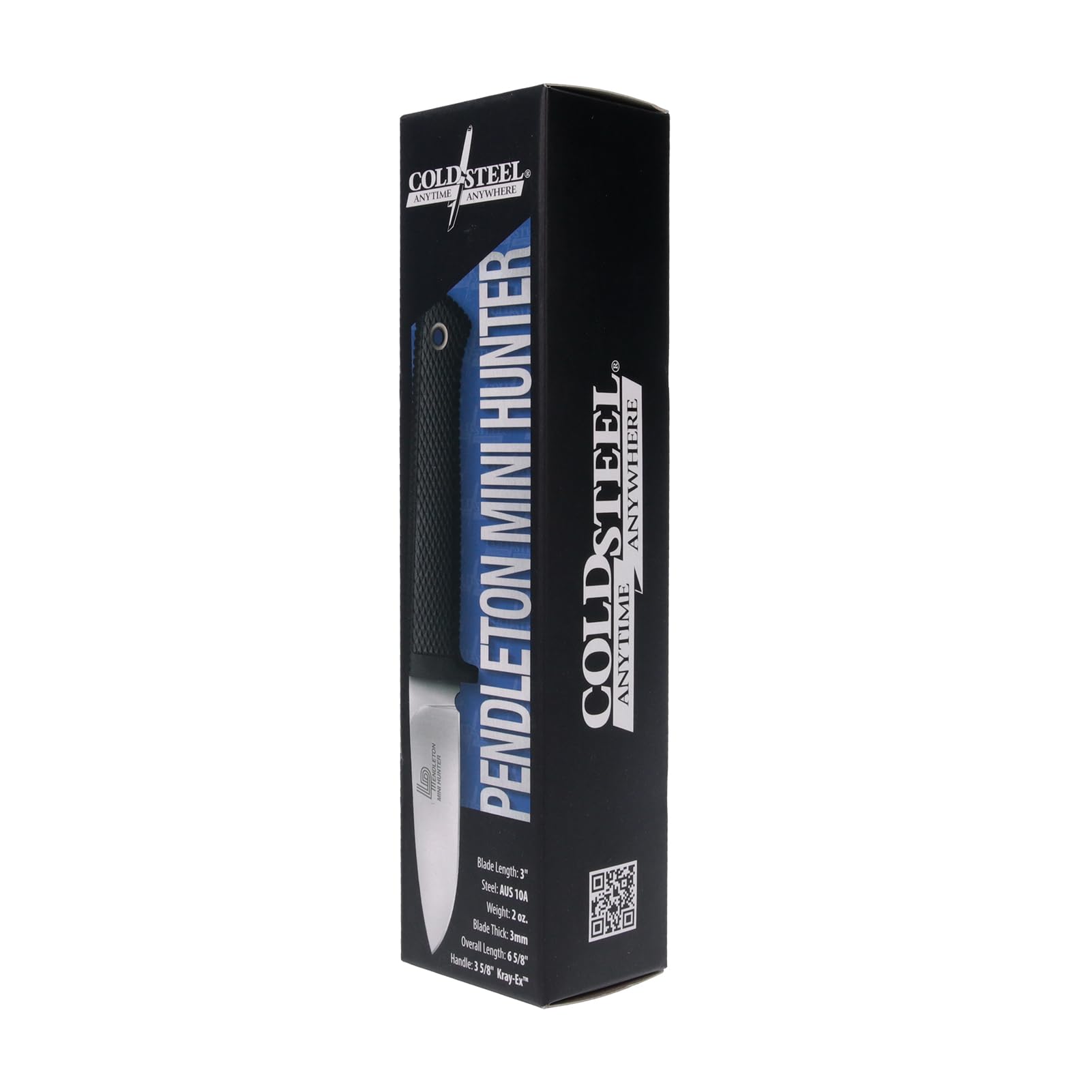 Pendleton Mini Hunter, Cold Steel AUS10A Black