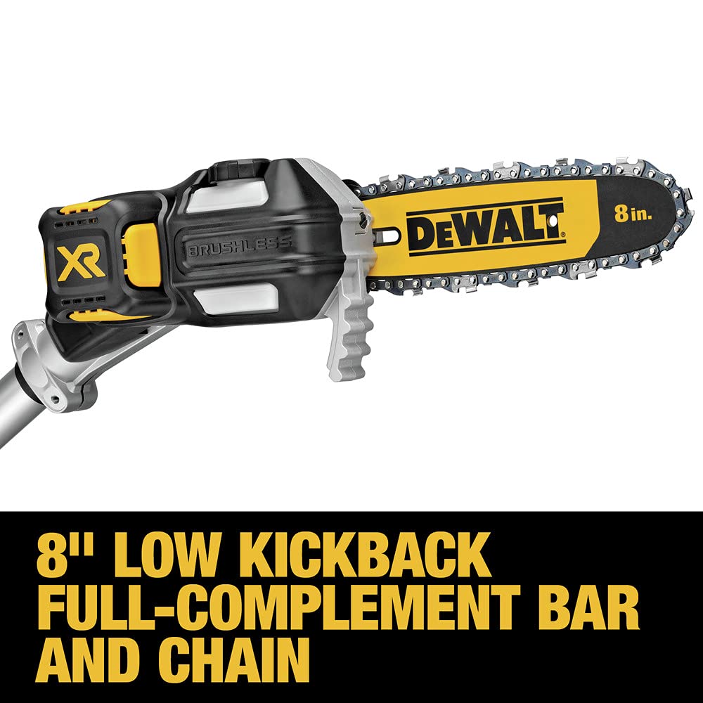 20V MAX* XR® DEWALT Brushless Cordless Pole Saw (Tool Only-Battery & Charger not included) (DCPS620B)