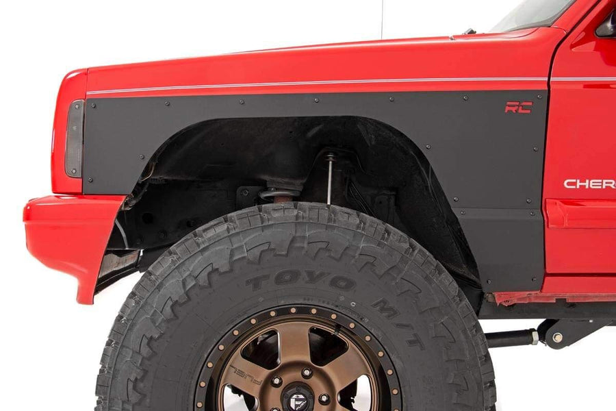 Rough Country Armor Full Body Kit for 1984-1996 Jeep Cherokee XJ - 10580