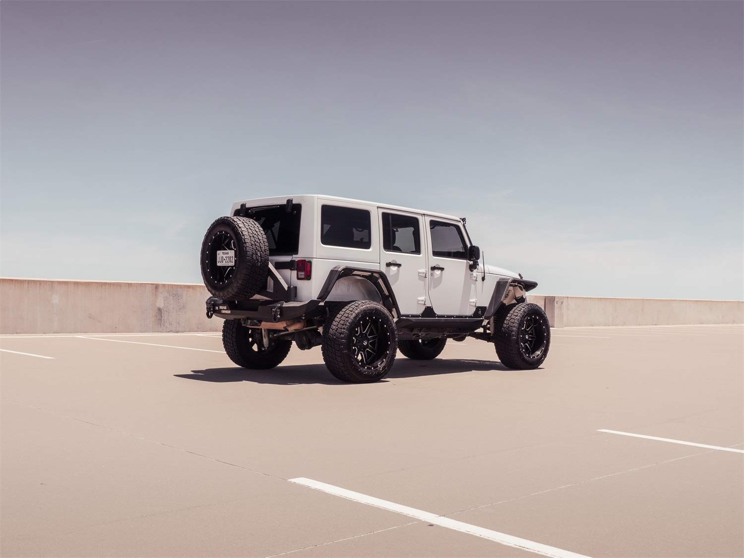 Rear Fendor Flares Road Armor RDA507AFR0B Fits Jeep Wrangler