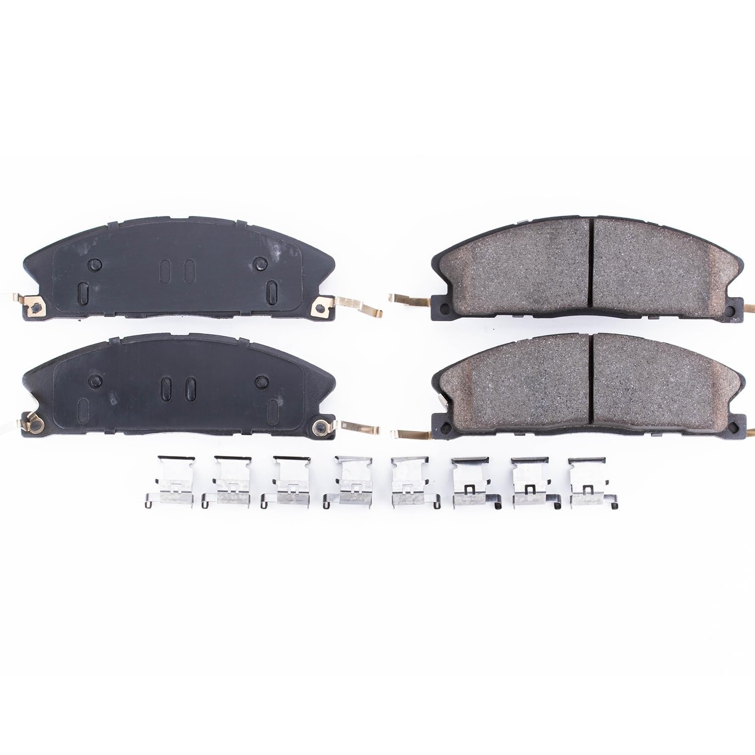 Power Stop Brake Kit Front For Ford Explorer 2013-19 |Flex 2013-19 |Police Interceptor Sedan 2013-19 |Police Interceptor Utility 2013-19 - Ceramic Brake Pads With Installation Hardware, 17-1611